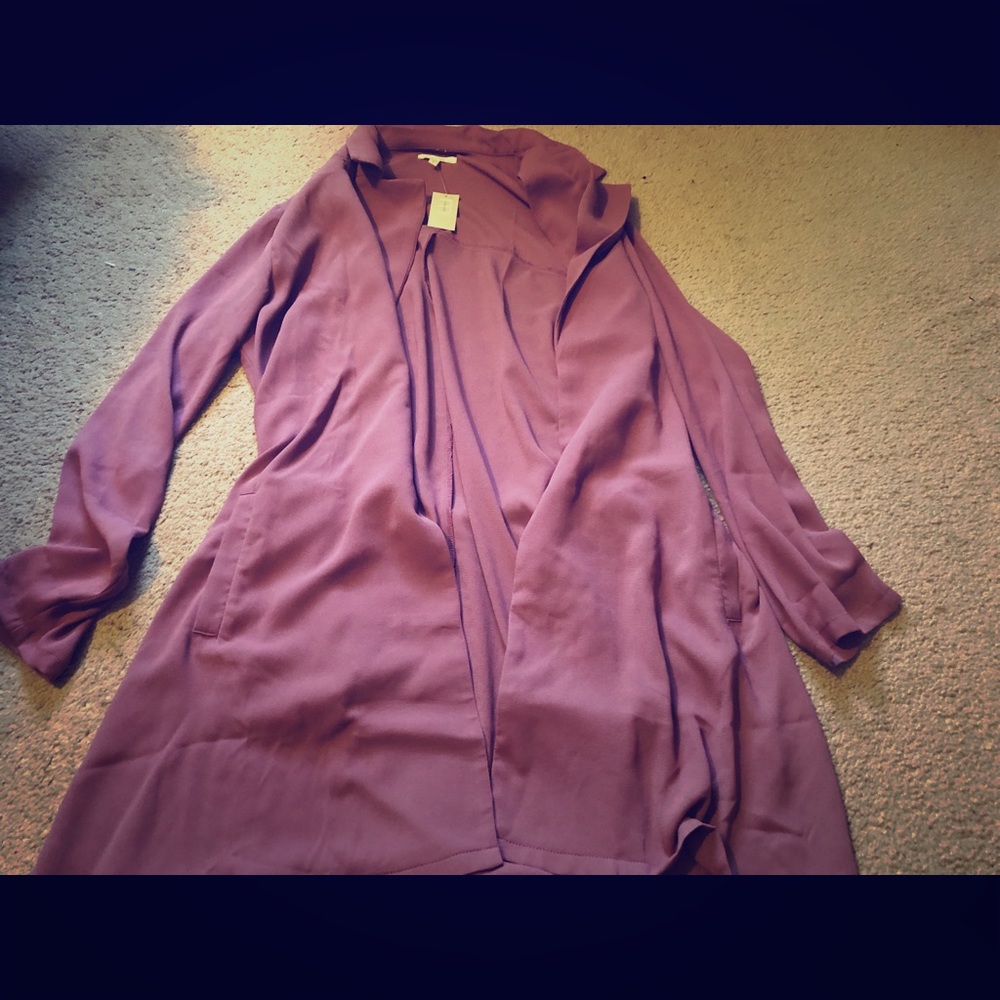 Large Maurice’s Mauve Jacket